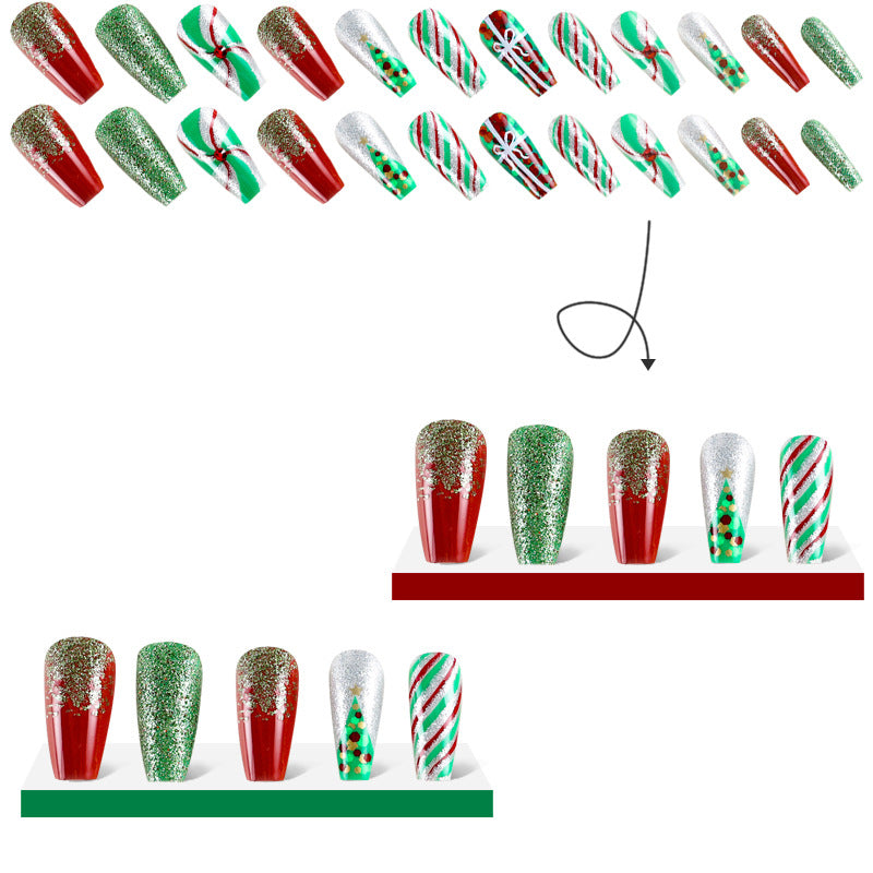Wholesale Christmas Wear Manicure Patches